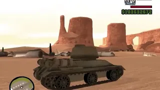 World War II tanks in GTA San Andreas
