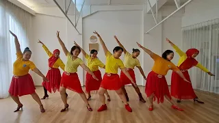 Canta Canta Samba - Line Dance |Choreo : Bambang Satiyawan ( INA ) - March 2024