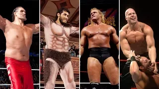 Tallest superstars of sports-entertainment's history with their abilities