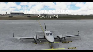 Microsoft Flight Simulator 2020 - C414 - Berlin to Sylt