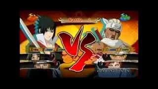 Naruto Shippuden Ultimate Ninja Storm 2 - Sasuke (Taka - Itachi & Pain) Vs Killer Bee (Jinchuriki)