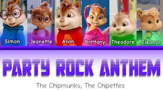 The Chipmunks, The Chipettes – Party Rock Anthem [Color Coded Lyrics]