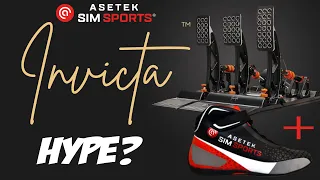 Asetek Simsports Invicta Pedals + Racing Boots Full Review Deutsch-English CC