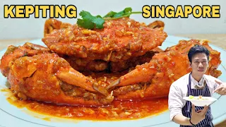 Resep Kepiting saos Singapore, style restaurant bintang5 || ala nanang kitchen