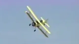 CROP DUSTING Grumman Ag Cat 600 HP short field take off. Seeing is believing ...