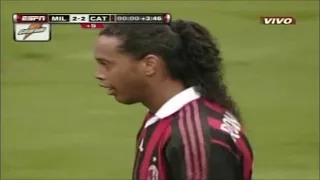 Ronaldinho vs Catania (11/04/2010)