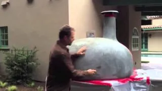 How to stucco a pizza oven