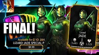 FINAL Lizard Character?! MK Mobile Lizard Jade Paid Pack Opening!