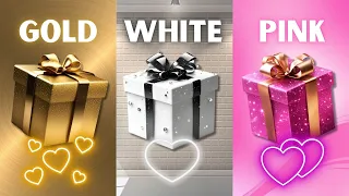 choose your gift 😜🎁😍😰 || 3 gift box challenge #wouldyourather #chooseyourgift #goodvsbad