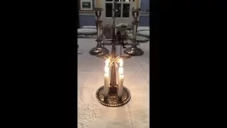 How does the Christmas Pyramid or Candle Carousel work?