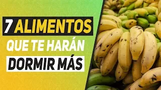 7 ALIMENTOS PARA DORMIR MÁS Y MEJOR | The Fit Club