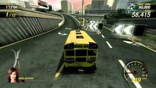School Bus Waiting Game - Flatout Ultimate Carnage