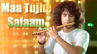 Vande Mataram - Maa Tujhe Salaam Flute By Divyansh Shrivastava | Instrumental | A.R. Rahman