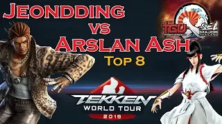 Jeondding vs  Arslan Ash  - ThaigerUppercut 2019 - TWT - Top 8