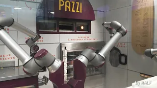 Le robot qui fait des pizzas tout seul  !