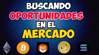 Bitcoin se Desplama Buacando entradas | BTC, ETH, SHIBA, DOGE, SOL, DOT, AXS, MATIC