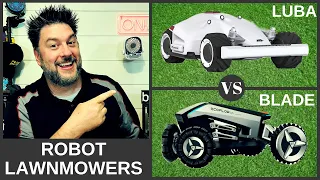 Ecoflow Blade vs Mammotion Luba. Robot lawnmower comparison review. blade vs luba [513]