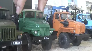 Коллекция УРАЛов от Автоистории, AVD Models, DeAgostini, Элекон обзор 1:43