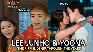 Lee junho & yoona their friendship through the years (from friends to lovers) sweet moments together