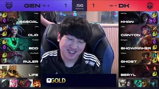 LCK Match 75  DK vs. Gen Game 3 | LCK Spring 2021 W9D1 Damwon Gaming Kia vs. Gen.G Esports G3