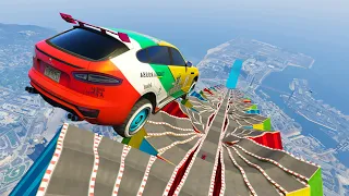 MEGA RAMPA 999.000% IMPOSIBLE! BRUTAL!! - GTA V ONLINE