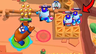 *UNLUCKY* LOU TEAM vs PRO!| Brawl Stars Funny Moments & Fails & Glitches #290