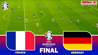 France vs Germany - Final UEFA EURO 2024 | Full Match All Goals | eFootball PES Gameplay PC