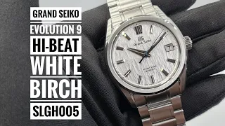 Grand Seiko Evolution 9 Collection 9SA5 Hi-Beat 36000 White Birch SLGH005