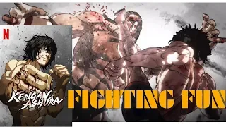 Kengan Ashura Season 1 Netflix Review martial arts anime