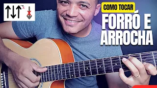 Batidas de FORRÓ e ARROCHA simplificadas no violão | Como tocar FORRÓ e ARROCHA