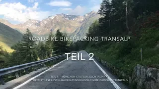 4K Bikepacking Rennrad Transalp Meran Jaufen Penserjoch Timmelsjoch Mittenwald