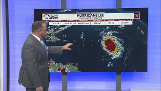 Lee Becomes a Major Hurricane, Margot Forms in the East Atlantic