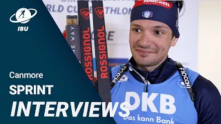 World Cup 23/24 Canmore: Men Sprint Interviews