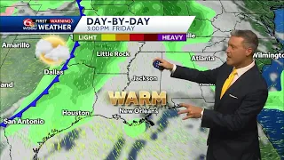 One last chilly morning, then warmer days ahead before out next chance of rain