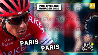 Tour de France 2022 - Stage 21 | Paris - Paris | Pro Cycling Manager 2022