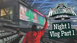 I Went To WWE WrestleMania 40 (XL) Night 1 (Philadelphia, PA) Vlog & Experience Part 1