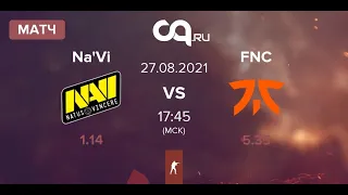 Natus Vincere  vs fnatic  // ESL Pro League Season 14 // обзор матча RU