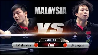 Fan Zhendong vs Lin Gaoyuan | T2 Diamond Malaysia (Quarter Finals)