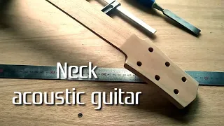 Membuat Neck gitar akustik - Acoustic guitar Neck