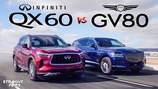 2022 Infiniti QX60 vs Genesis GV80 - Worth the $15k Difference?