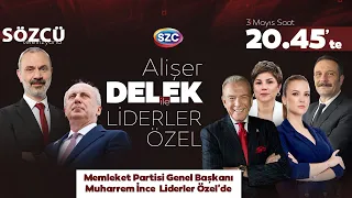 Muharrem İnce Liderler Özel Yayını | Seçim, 'Kılıçdaroğlu FETÖ Ortağı', Davutoğlu ve Babacan