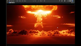 Atomic explosion blender eevee