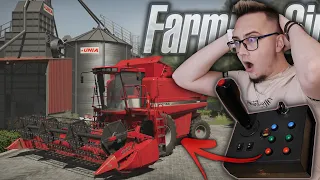 Własny Panel Do Farming Simulator 22 *GAMING BUTTON BOX*😱 TO SIE NAZYWA GRA!🔥 LIVE SAVE 😍 MafiaSolec