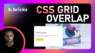 Easily overlap content with CSS Grid in Bricks Builder | WordPress Tutorial