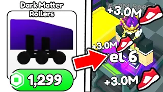 I Bought DARK MATTER ROLLERS And Became OP in Roller Race Simulator..