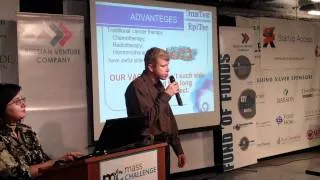 Epitec Elevator Pitch during Russian Demo Night at MassChallenge