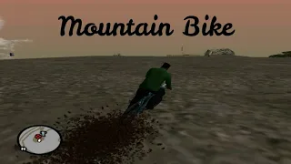 Jumping From The Mount Chiliad; Mountain Bike VS. PCG 600 VS. Bullet.(comparison)GTA SAN ANDREAS.