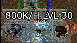 Tibia Hunt Lvl 30 Ed e Ms( Mage ) Lion's Rock ( Melhor que Peg Leg e The spike ) Tibia