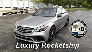 Luxury Rocketship! The mighty AMG S 63 4MATIC+
