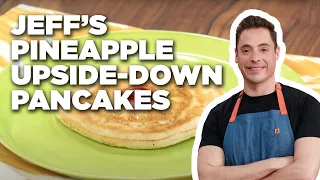 Jeff Mauro Makes Pineapple Upside-Down Pancakes | The Kitchen | Food Network